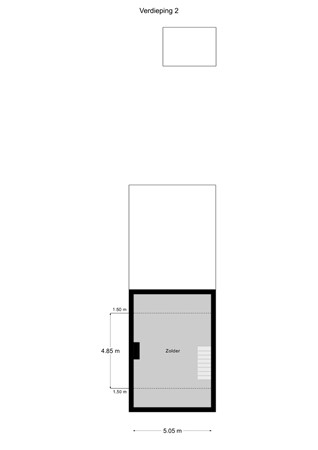 Floorplan - Bilderdijkstraat 29, 6416 VL Heerlen